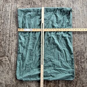 US Army Vietnam Era Drawstring Barrack Bag Vintage Military OG 107 Olive Laundry